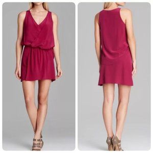ELIZABETH AND JAMES TIANA 100% Silk DRESS, SIZE 2 , MAUVE